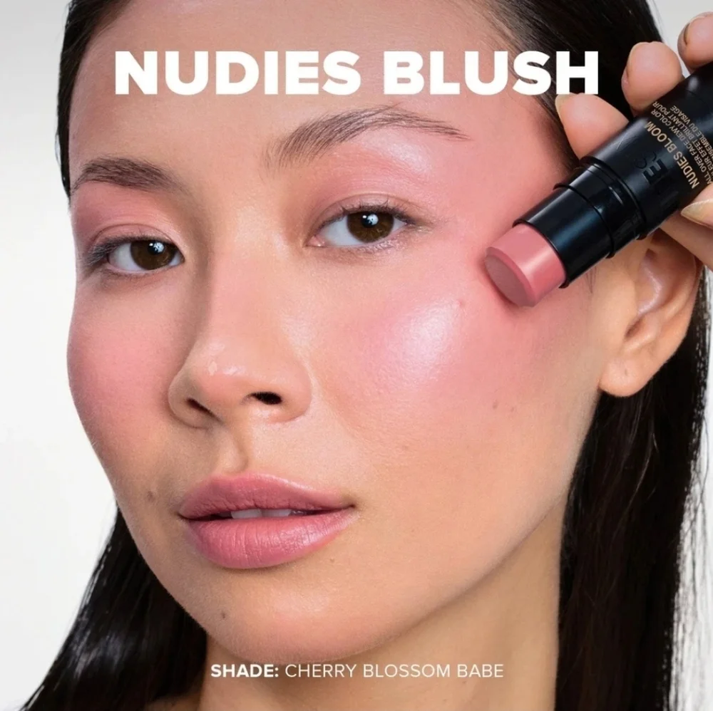 Nudestix CHERRY BLOSSOM BABE Nudies Bloom All Over Face Dewy Color | NEW